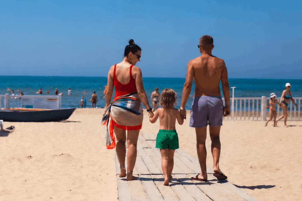 Собственный пляж